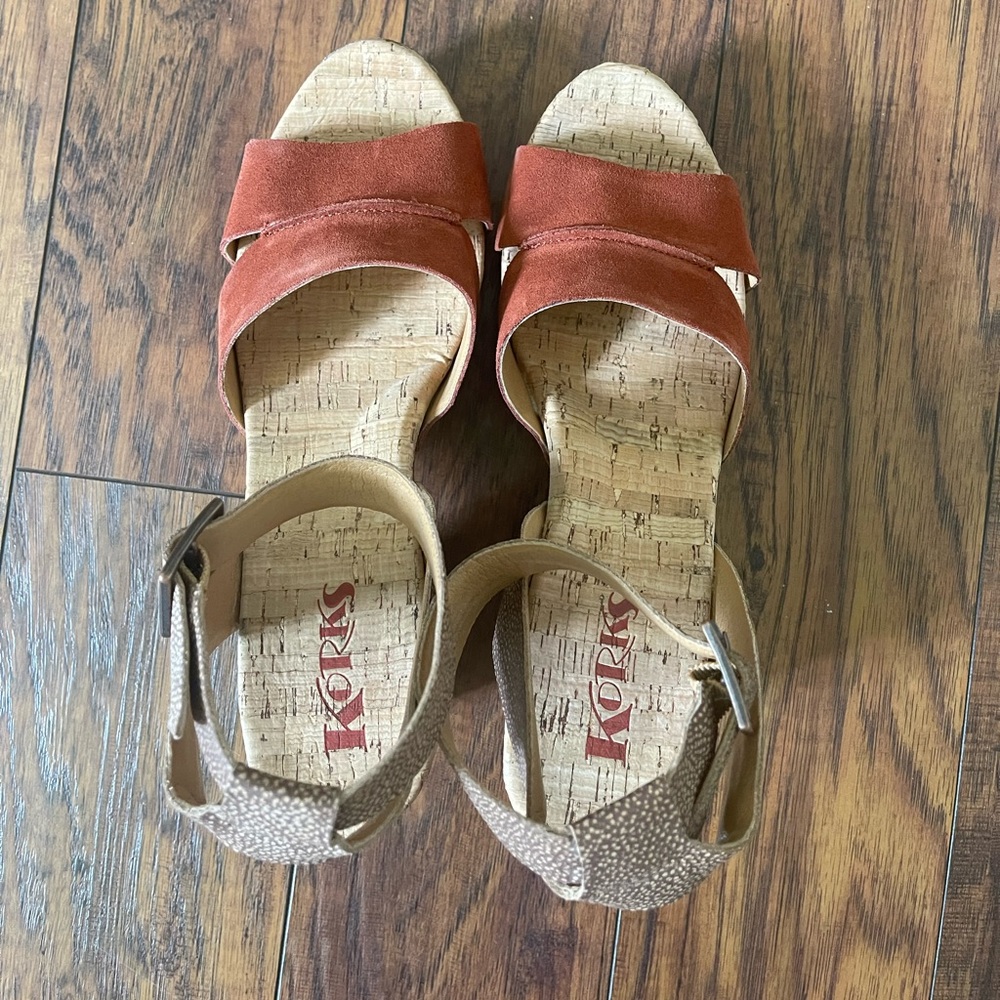 Never Worn Korks Platform Sandals - image 5